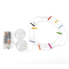 Mini Clothespin String Lights