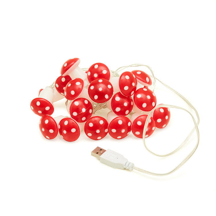 Kikkerland Mushroom String Lights - Thumbnail 3