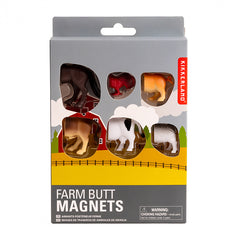 Farm Animal Butt Magnets 6 Per Set
