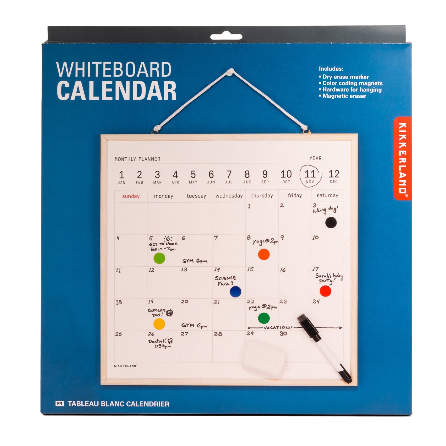 Whiteboard Calendar – Kikkerland Design Inc Whiteboard Calendar – Kikkerland Design Inc
