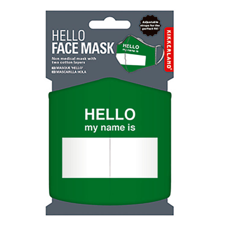 Hello Face Mask