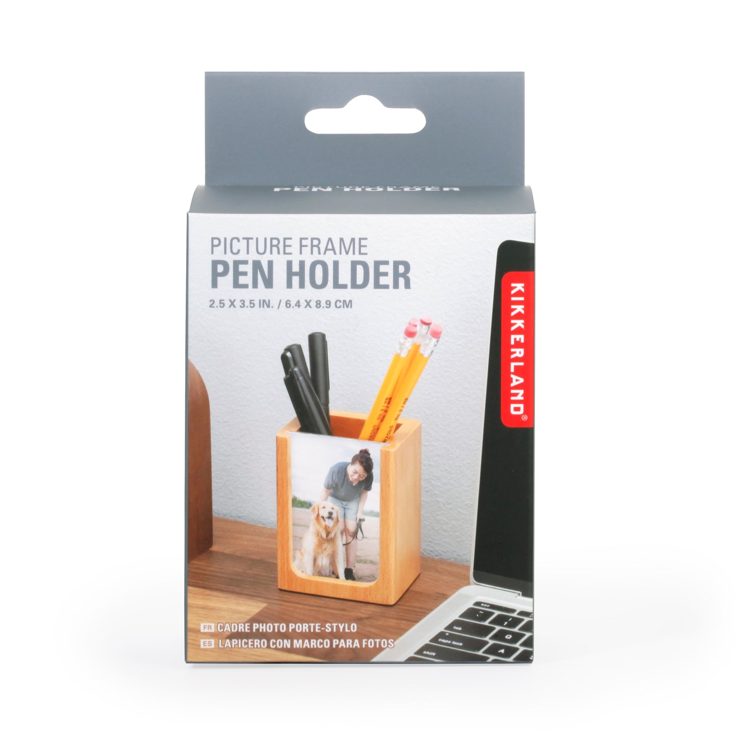Petit porte-stylo avec cadre photo