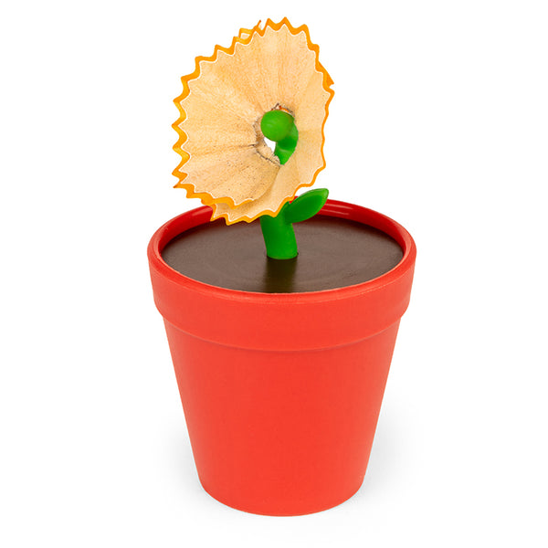 Flower Pot Pencil Sharpener – Kikkerland Design Inc