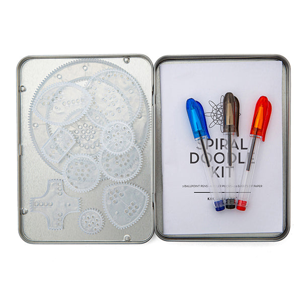 Spiral Doodle Kit – Kikkerland Design Inc