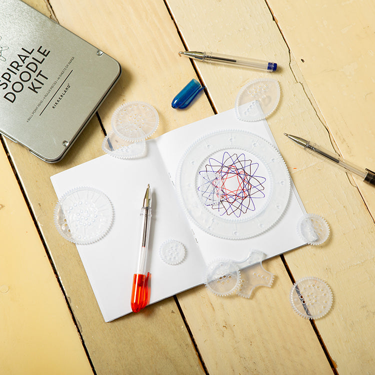Spiral Doodle Kit – Kikkerland Design Inc