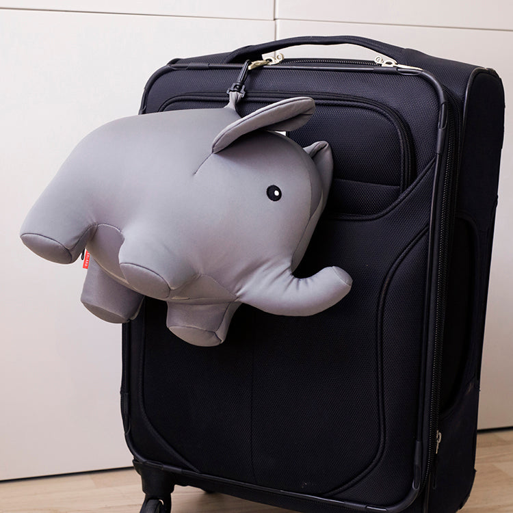 Elephant Zip & Flip Travel Pillow – Kikkerland Design Inc