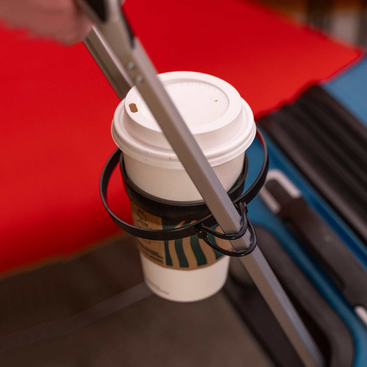 SUITCASE CUP HOLDER