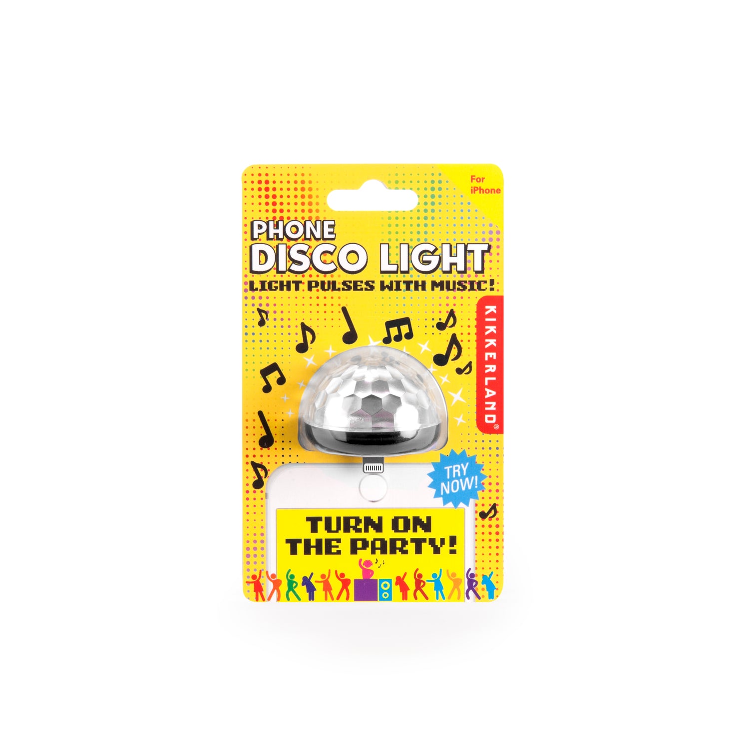 Lumières colorées de boule disco