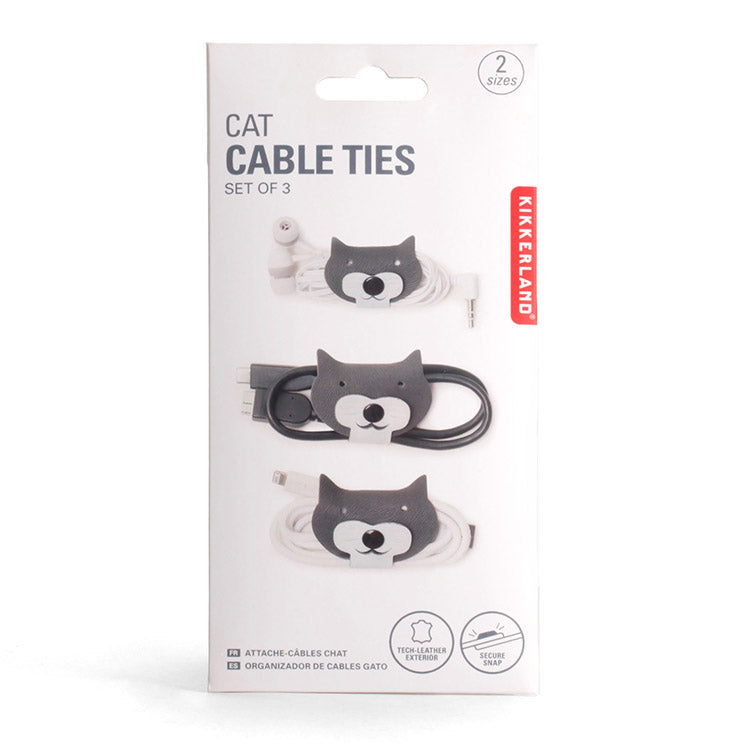 Cat Cable Ties – Kikkerland Design Inc