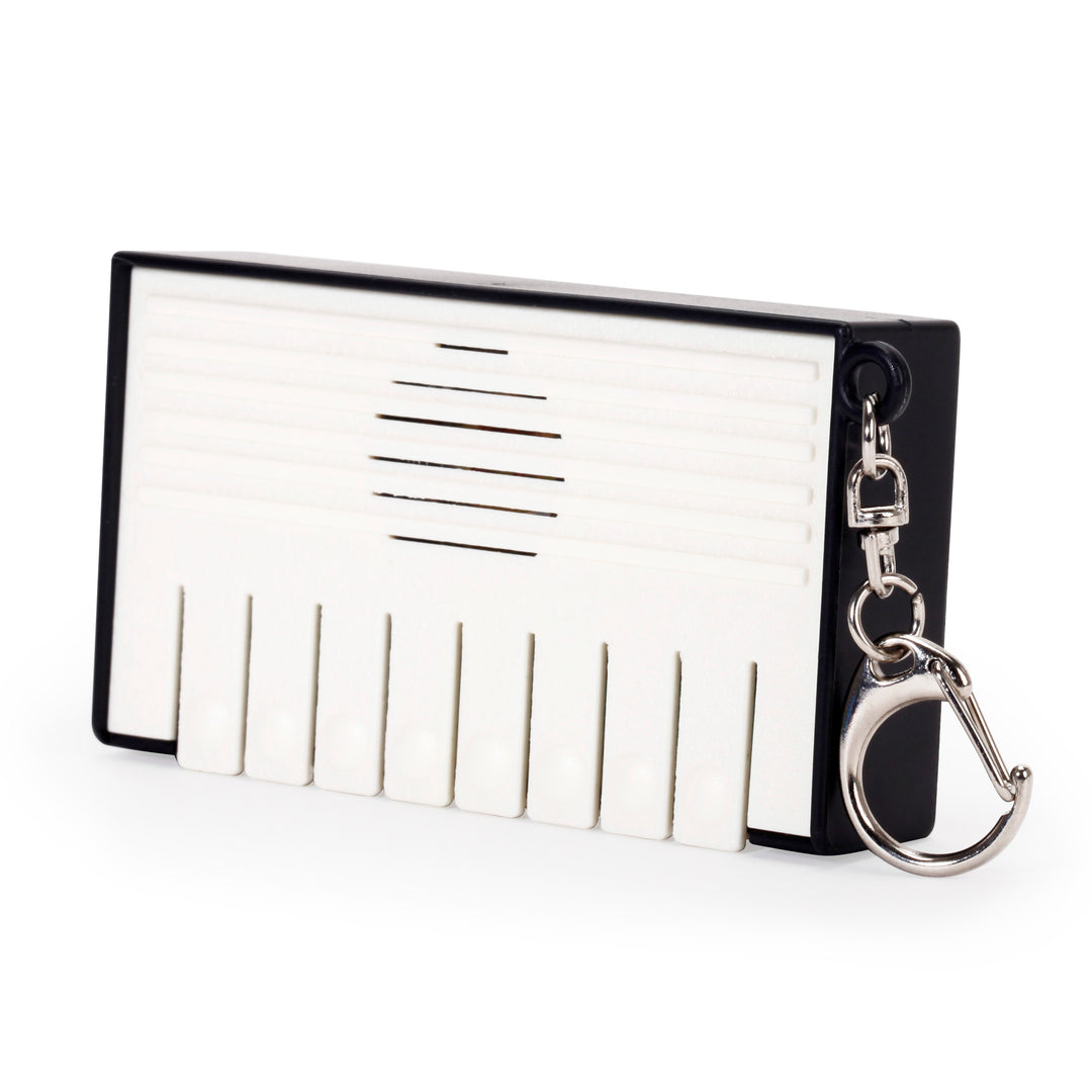 On the Go Mini Piano Keyboard Keychain – Kikkerland Design Inc