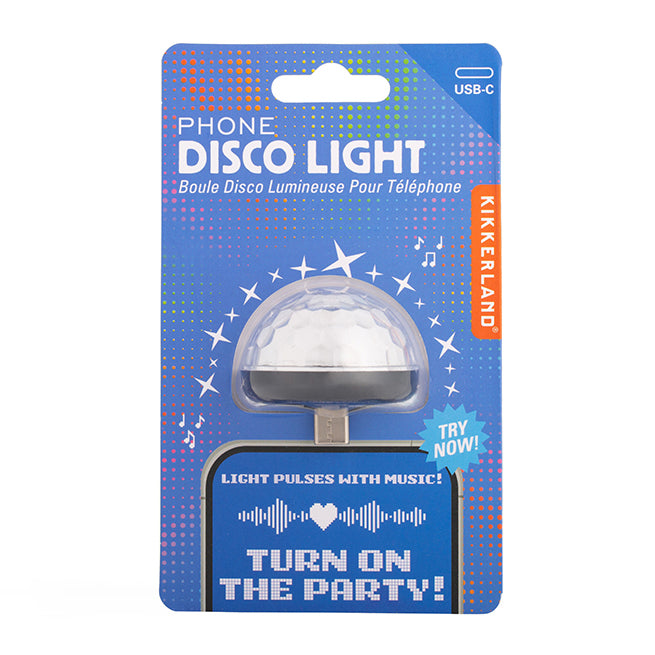 Kikkerland Phone Disco Light