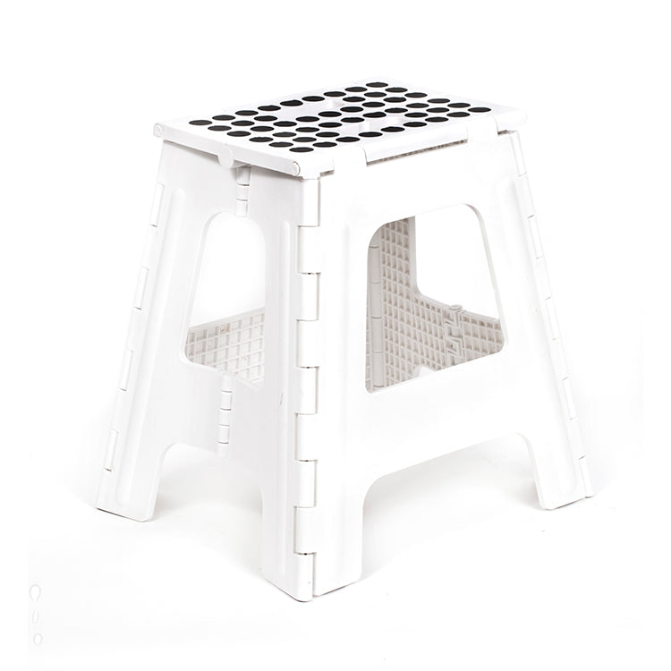 Step Stool Folding Tall White