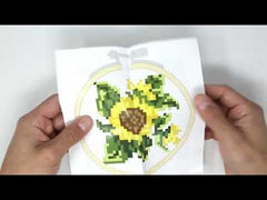 Mini Cross Stitch Kit - Sunflower - GG228