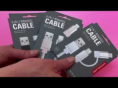 2-in-1 Braided Cable (US237)