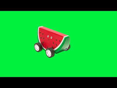 Fruit-Fun Pullback Cars (KID30-F)