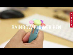 Rainbow Flower Pen - 4366-A