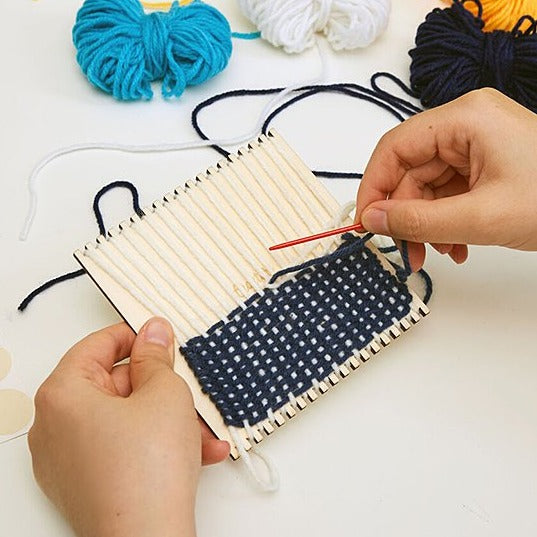 Crafters DIY Handmade Woven Loom Coasters Kit