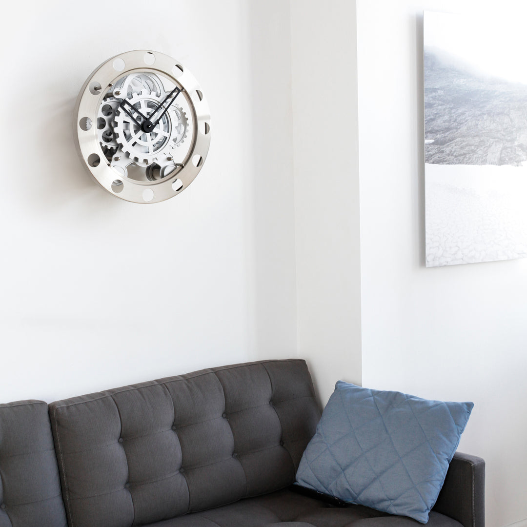 Wall Gear Clock Kikkerland Design Inc