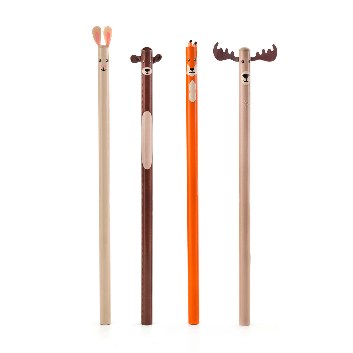 Woodland Pencil Set Of 4 — Kikkerland Design Inc