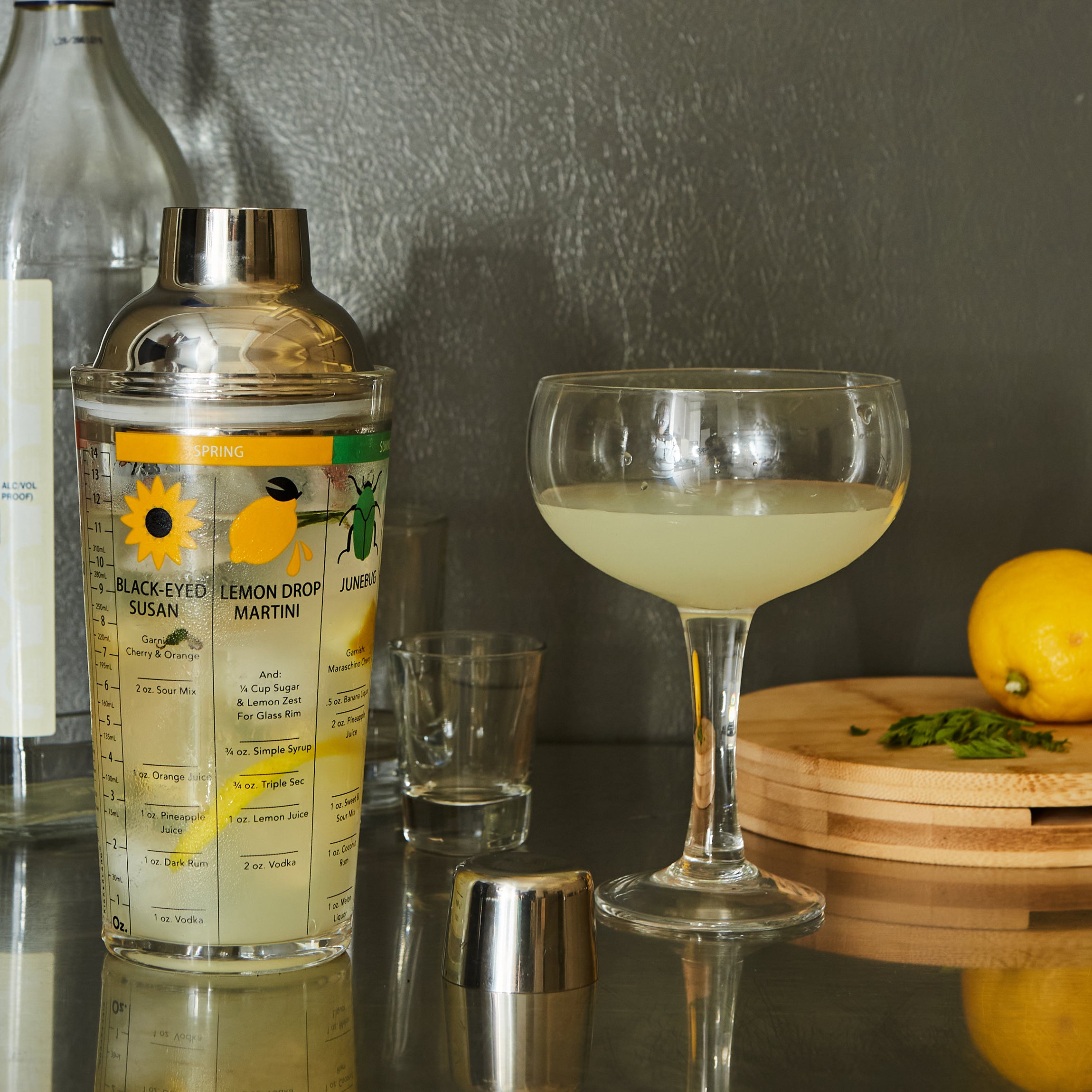 Four Seasons Cocktail Shaker Kikkerland Design Inc