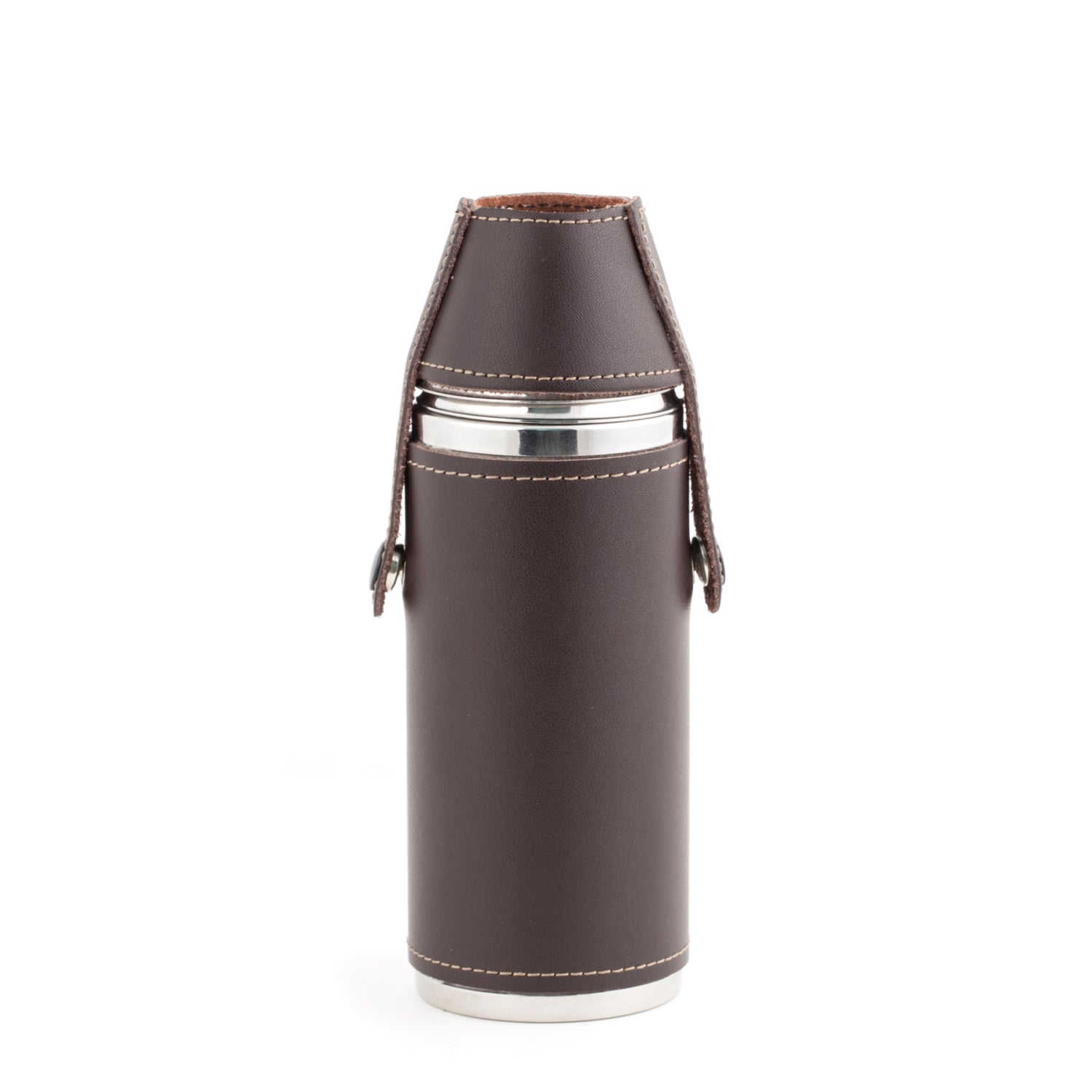 Camping Leather Flask Set