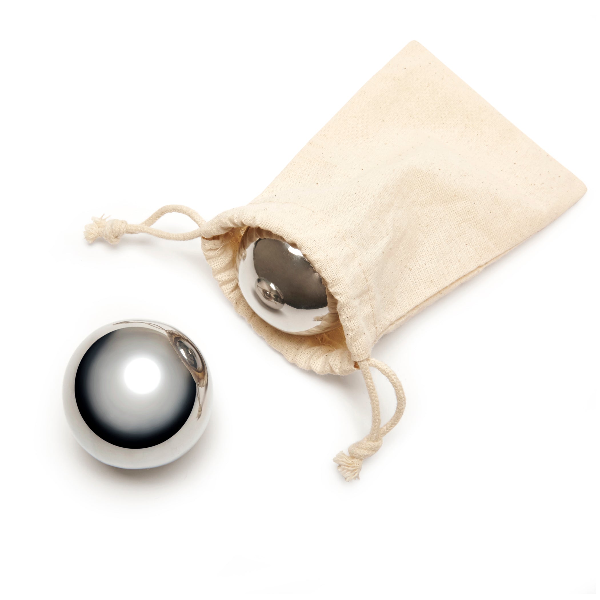 Stainless Steel Whiskey Balls — Kikkerland Design Inc