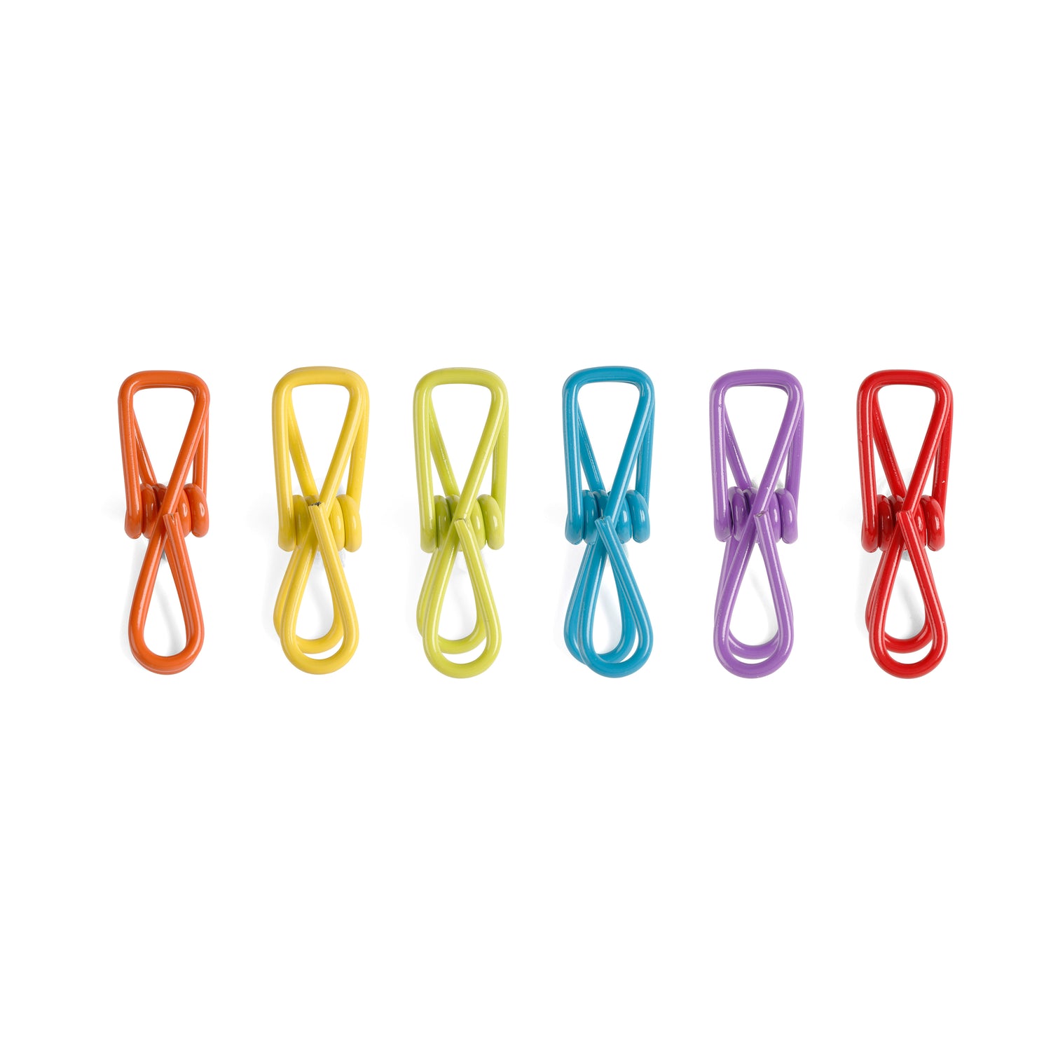 Kikkerland Design Rainbow Bag Clips