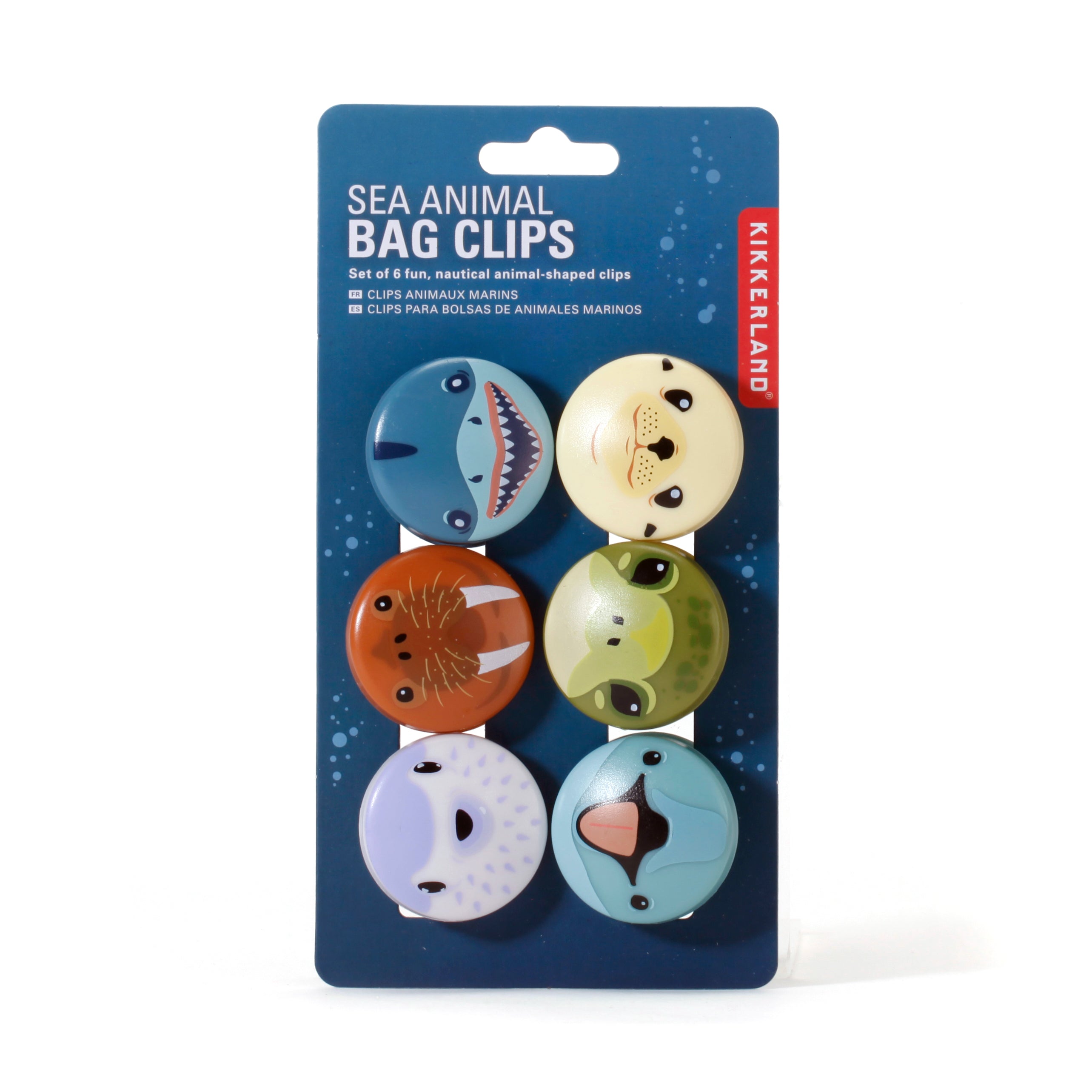 Sea Animal Bag Clips – Kikkerland Design Inc