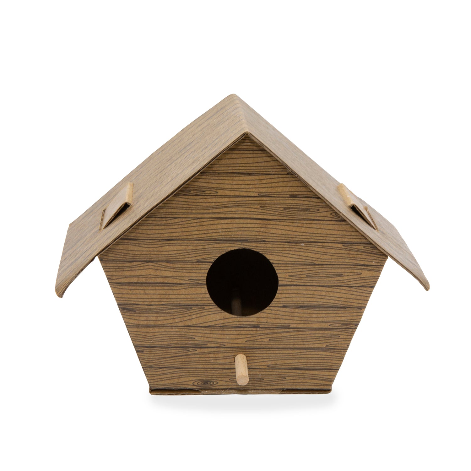 Cabane en rondins bricolage maison d'oiseau – Kikkerland Design Inc