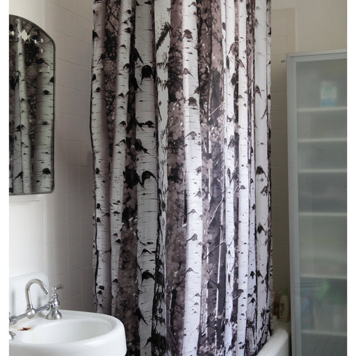 Shower Curtain Birch