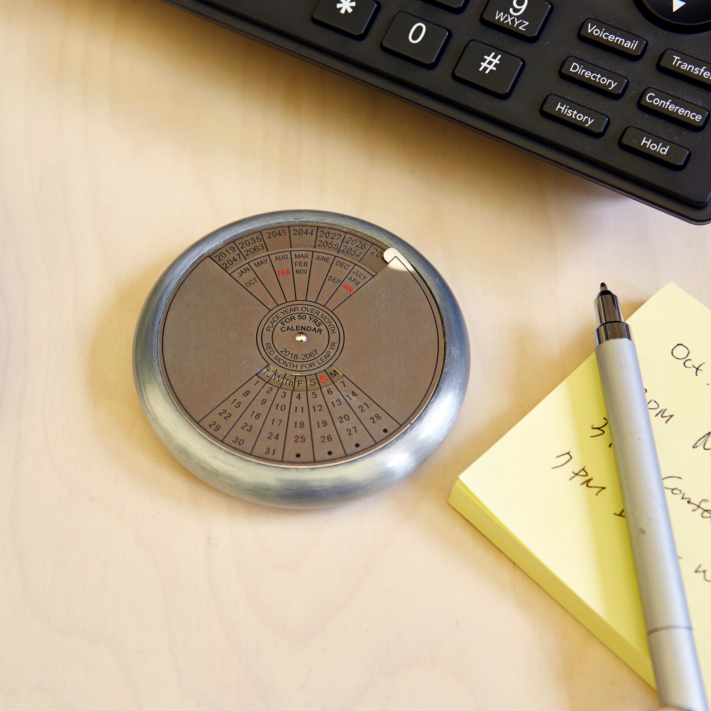 50-Year Calendar Paperweight