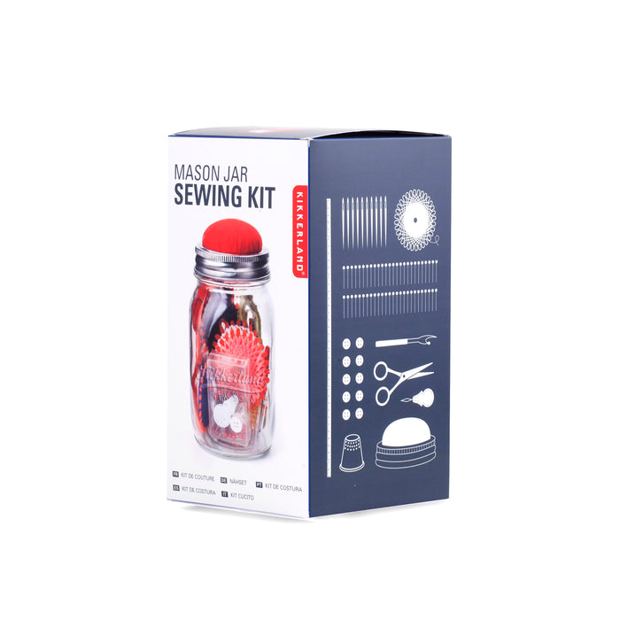 Mason Jar Sewing Kit
