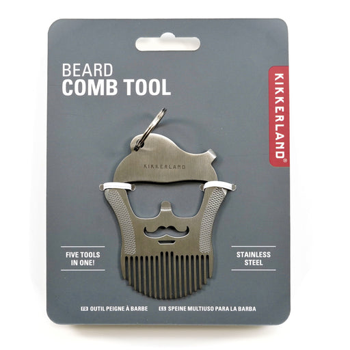 Beard Comb 5 -1 Multi Tool Key Ring