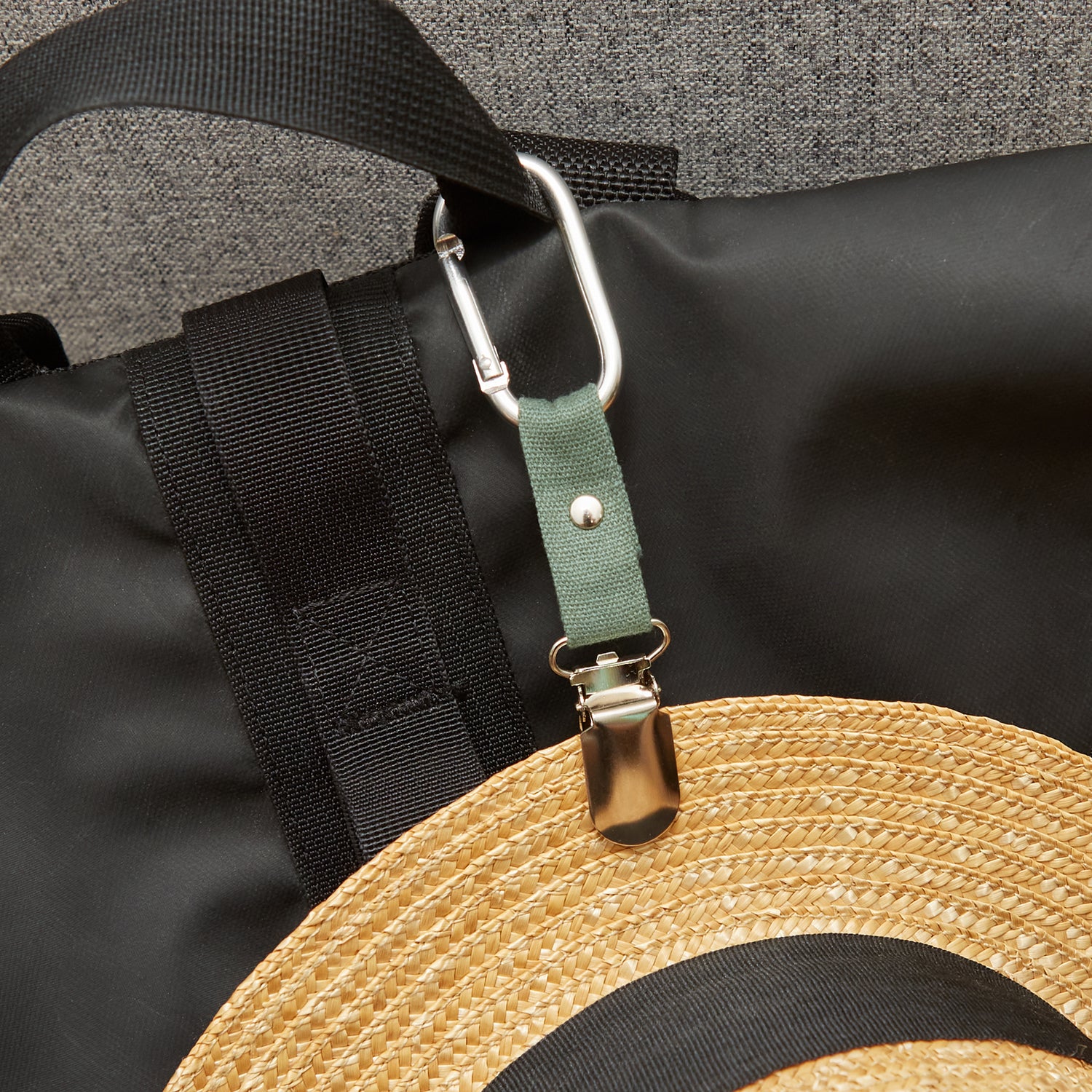 Bag Hat Clip For Traveling Backpack Handbag Hat Clip For Travel Travel Hat  Clips For Women Kids Adults Black/Yellow/White