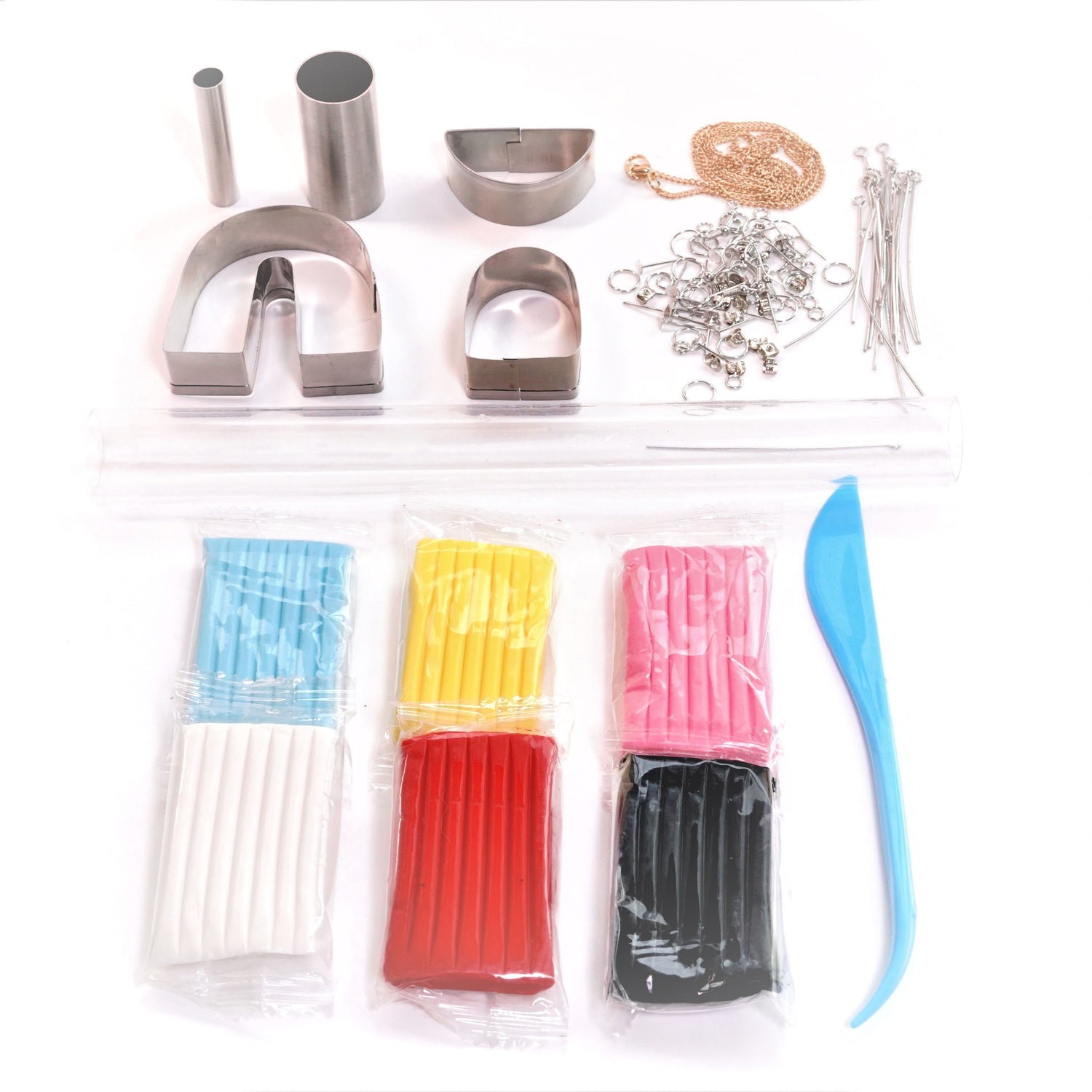 KEOKER 123 Polymer Clay Earrings Making Kit, Ultimate Clay Starter Kit
