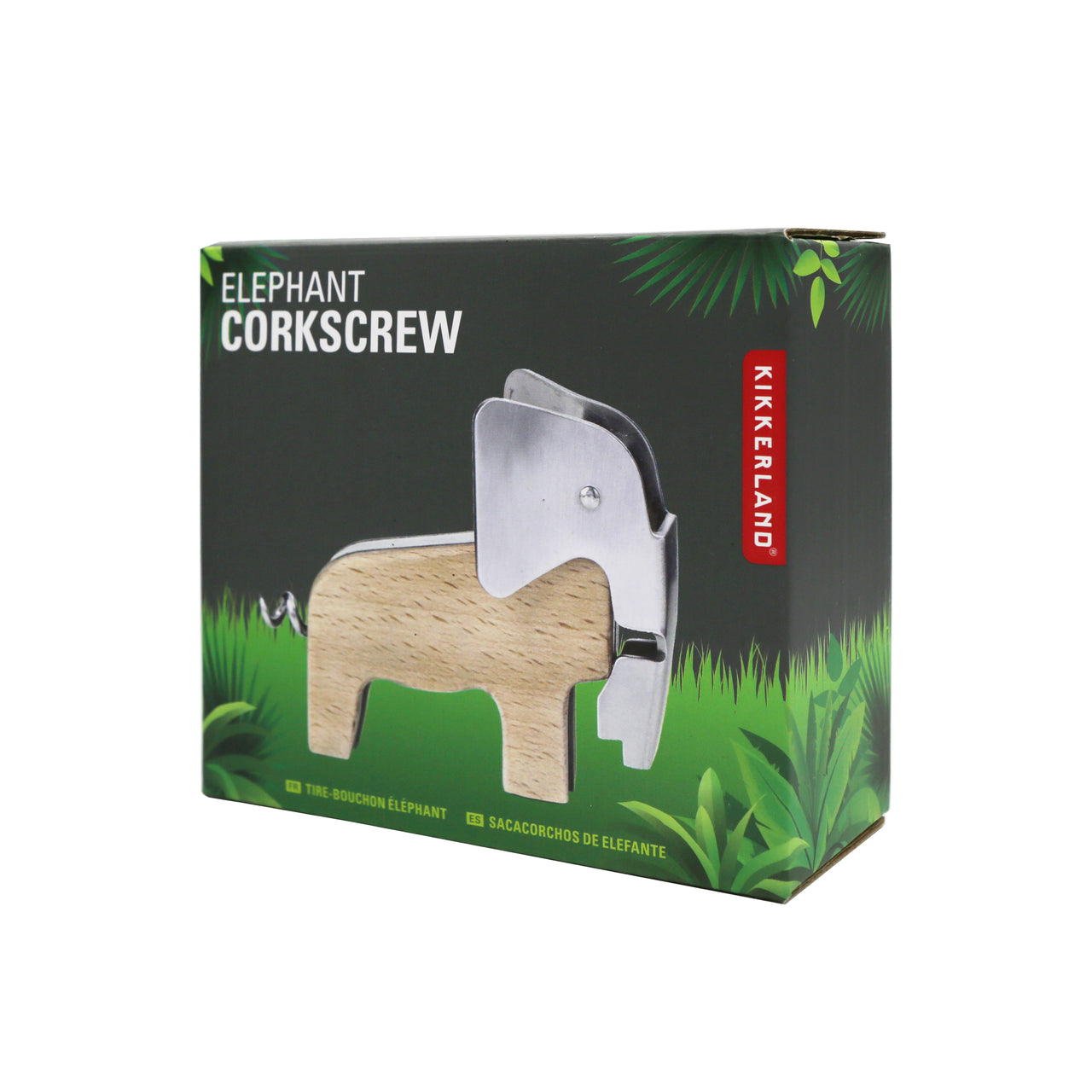 Elephant corkscrew Kikkerland Design Inc