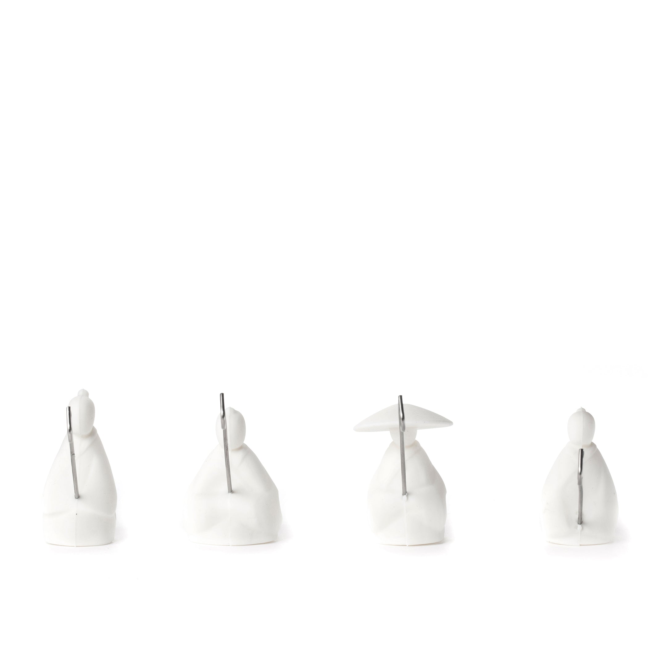 Tea Holder Fisherman Set Of 4 — Kikkerland Design Inc