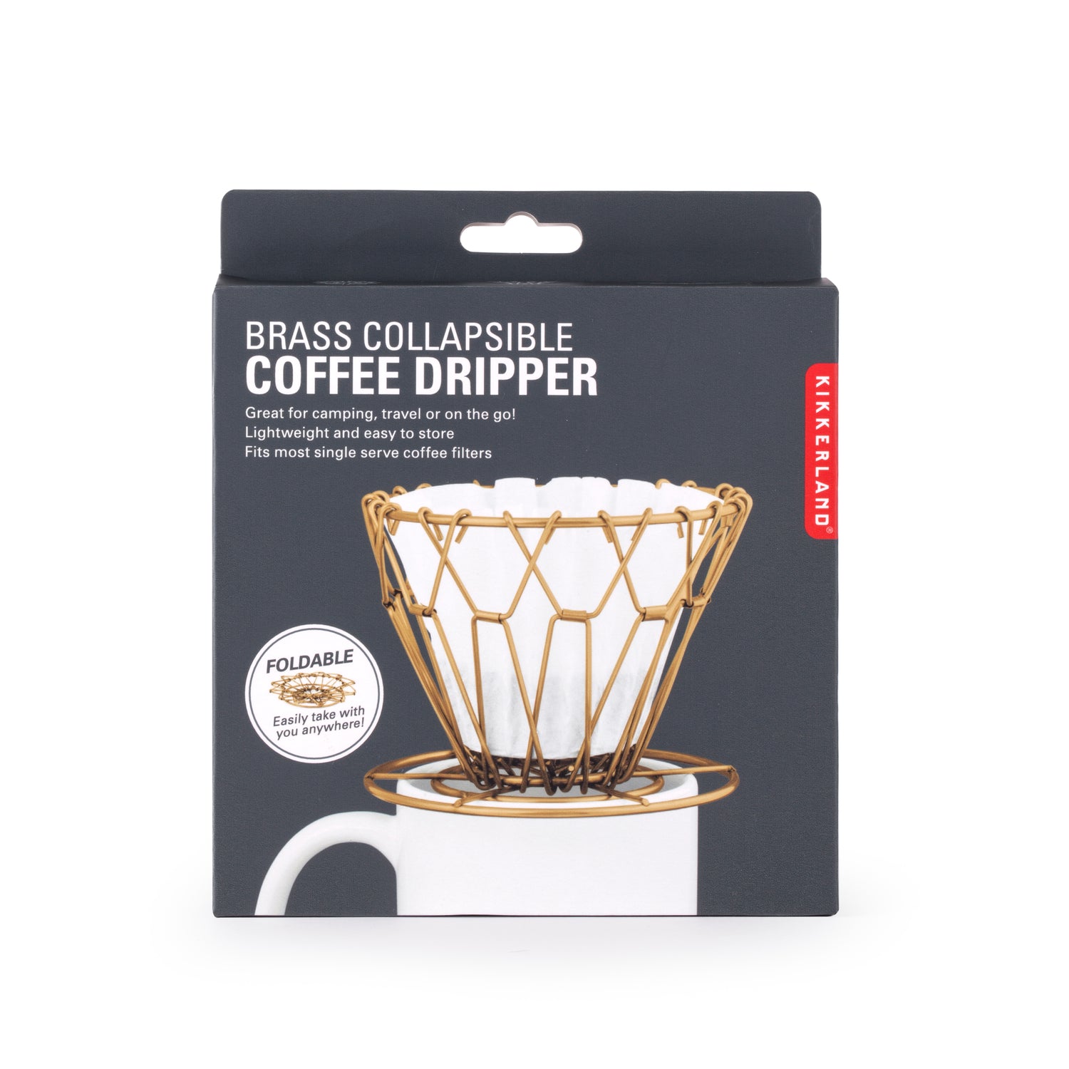Brass Collapsible Coffee Dripper