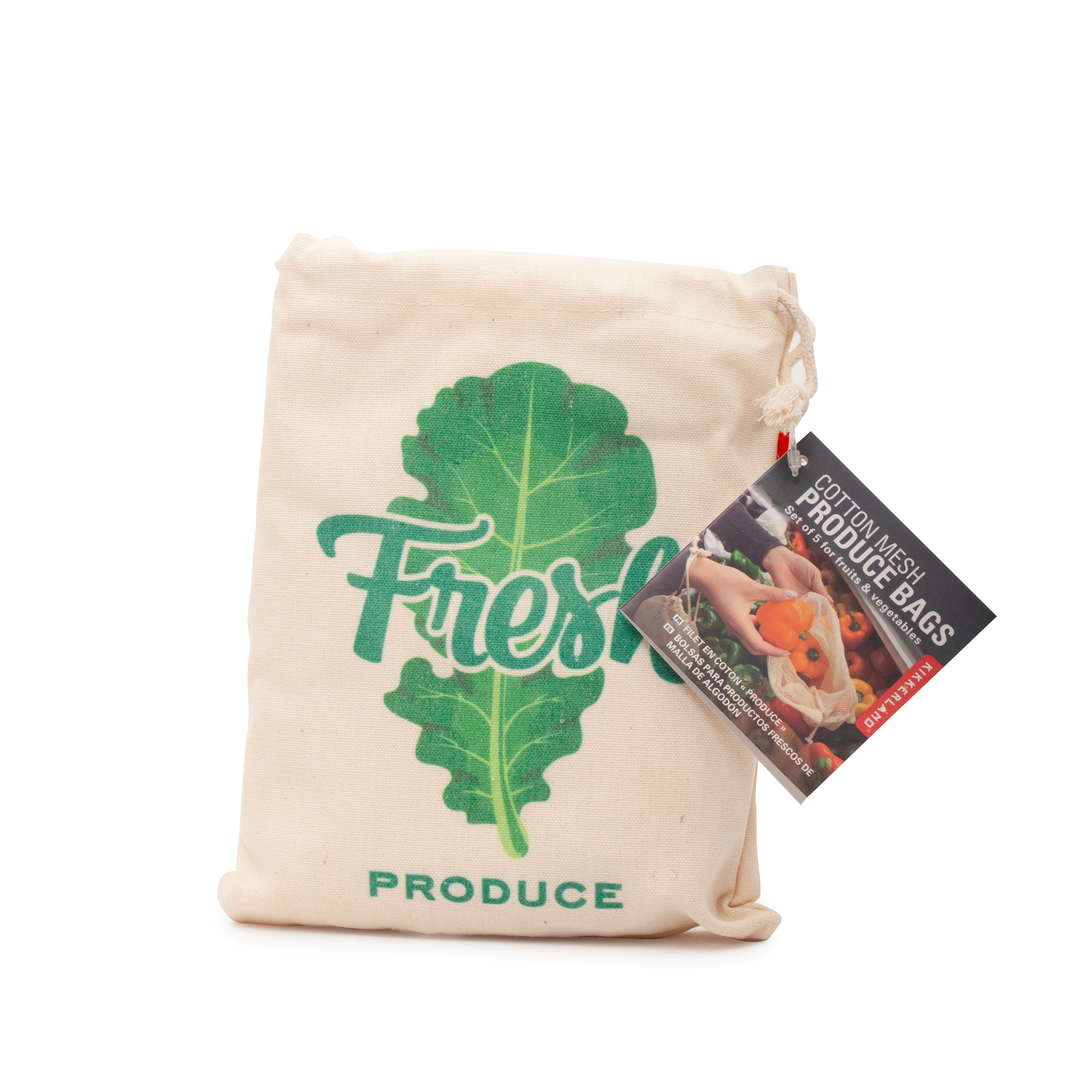 Cotton Mesh Produce Bags Kikkerland Design Inc