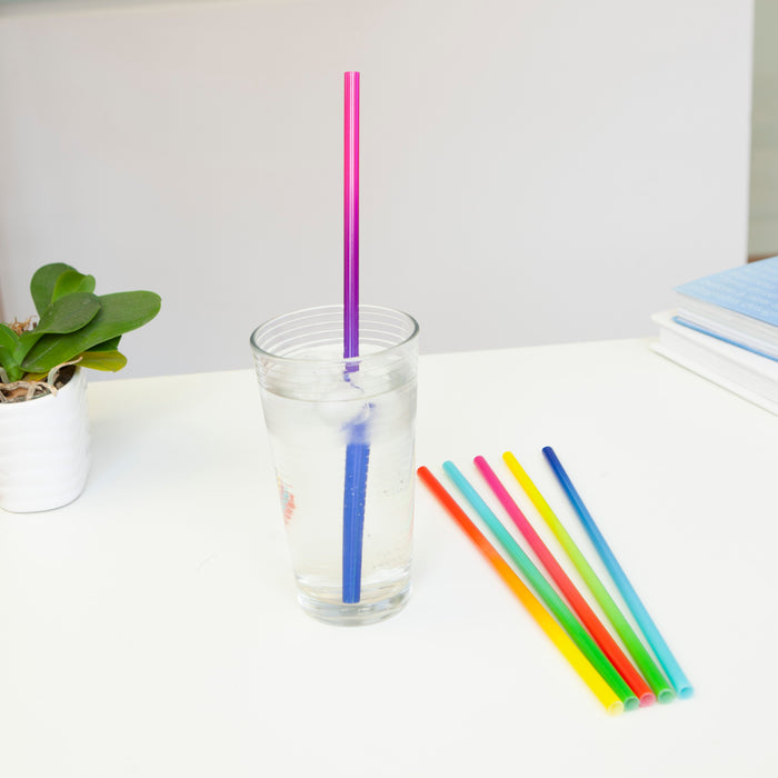 Reusable Plastic Straw - Gradient