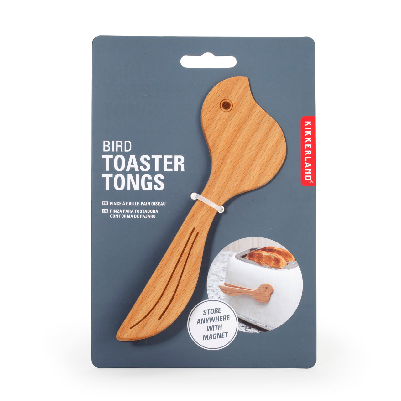 Bird Toaster Tongs Kikkerland Design Inc