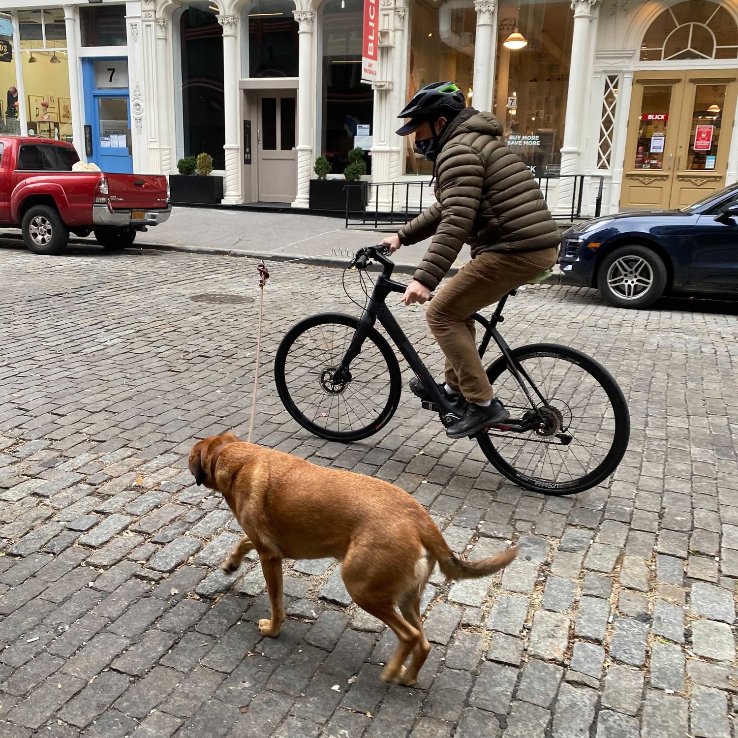 Clip de vélo pour laisse de chien Kobe
