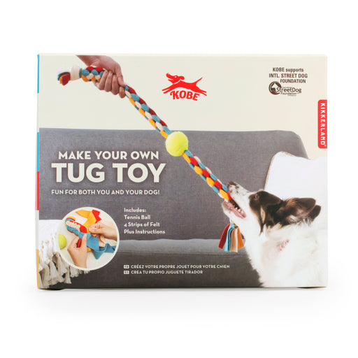 DIY Make Your Own Tug Dog Toy, Tennis Ball