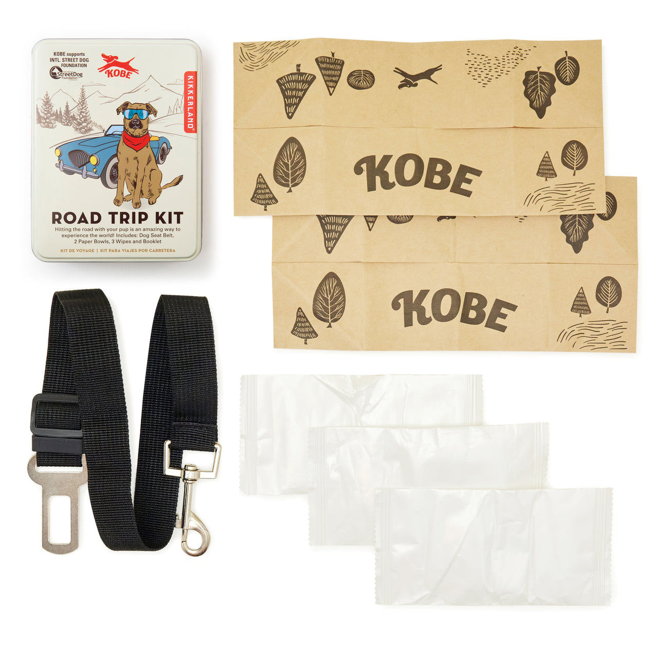 Kobe Road Trip Kit Kikkerland Design Inc
