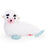 Kobe Seal Plush Squeaker Stuffed Animal Squeaky Dog Toy, for Small & Medium Dogs