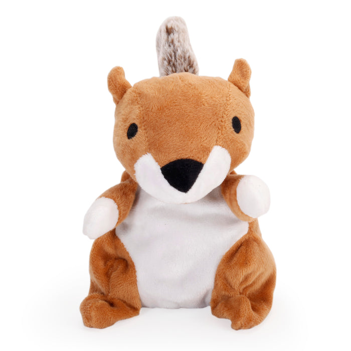 Kobe 2 in 1 Flip Plush Dog Toy, Squirrel/Acorn