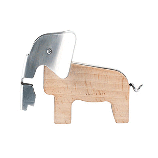 Elephant corkscrew Kikkerland Design Inc