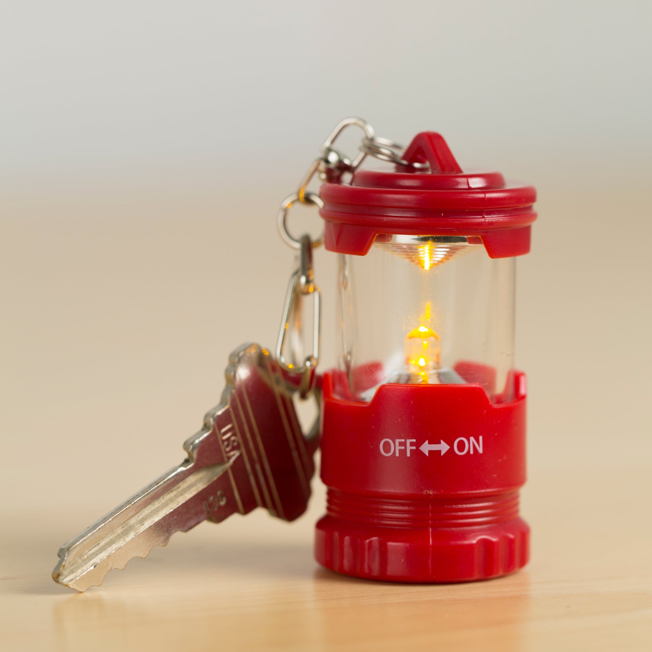 Mini Lantern Keychain — Kikkerland Design Inc