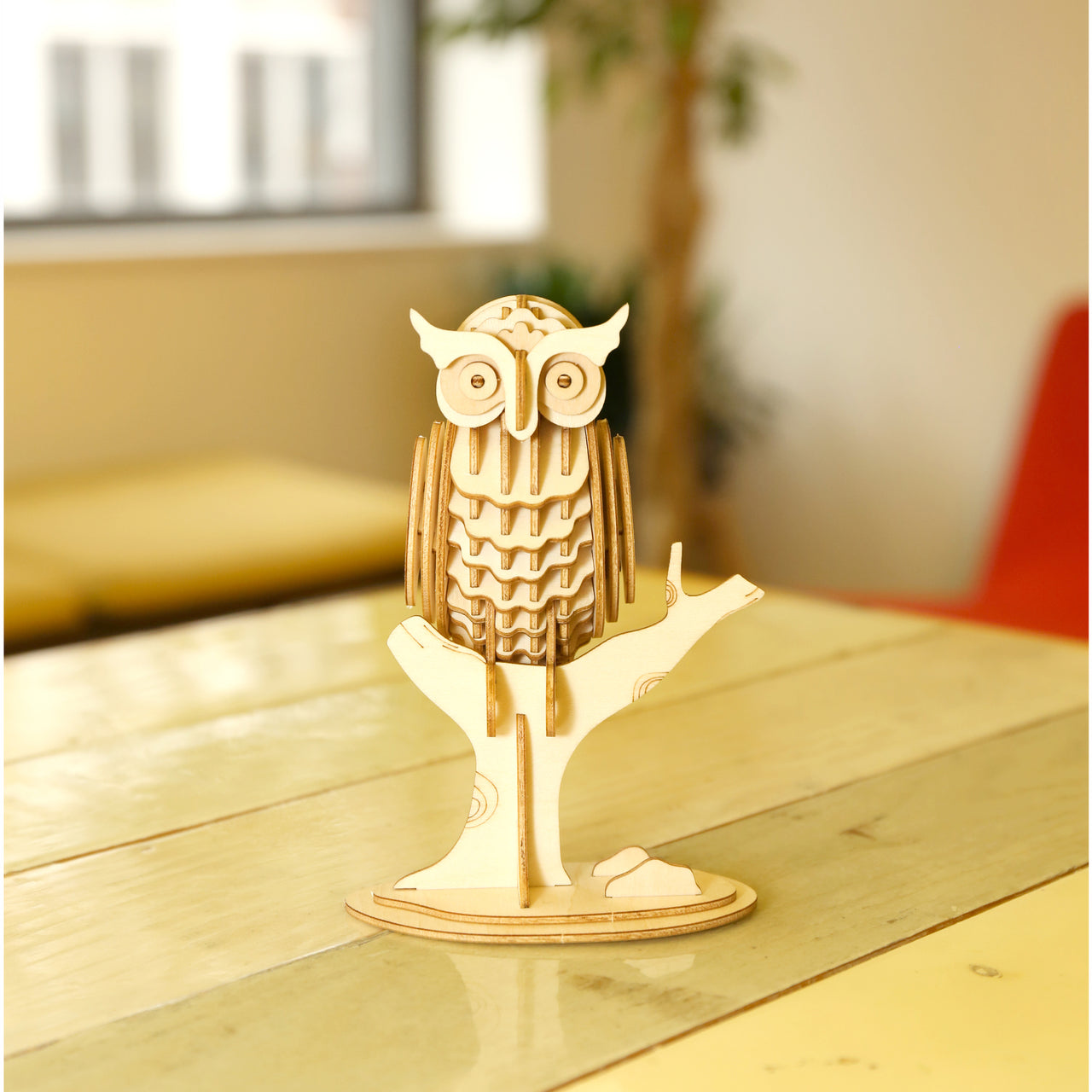 Owl 3D Wooden Puzzle Kikkerland Design Inc