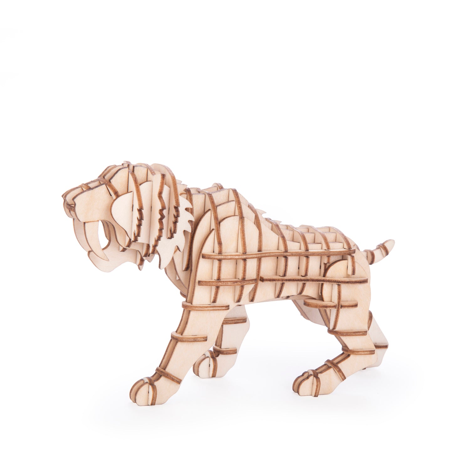 Puzzle en bois 3D Tigre